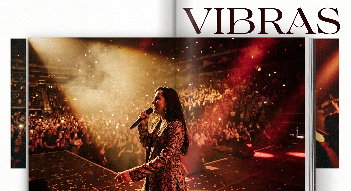 Ricky Martin performing on stage at a concert