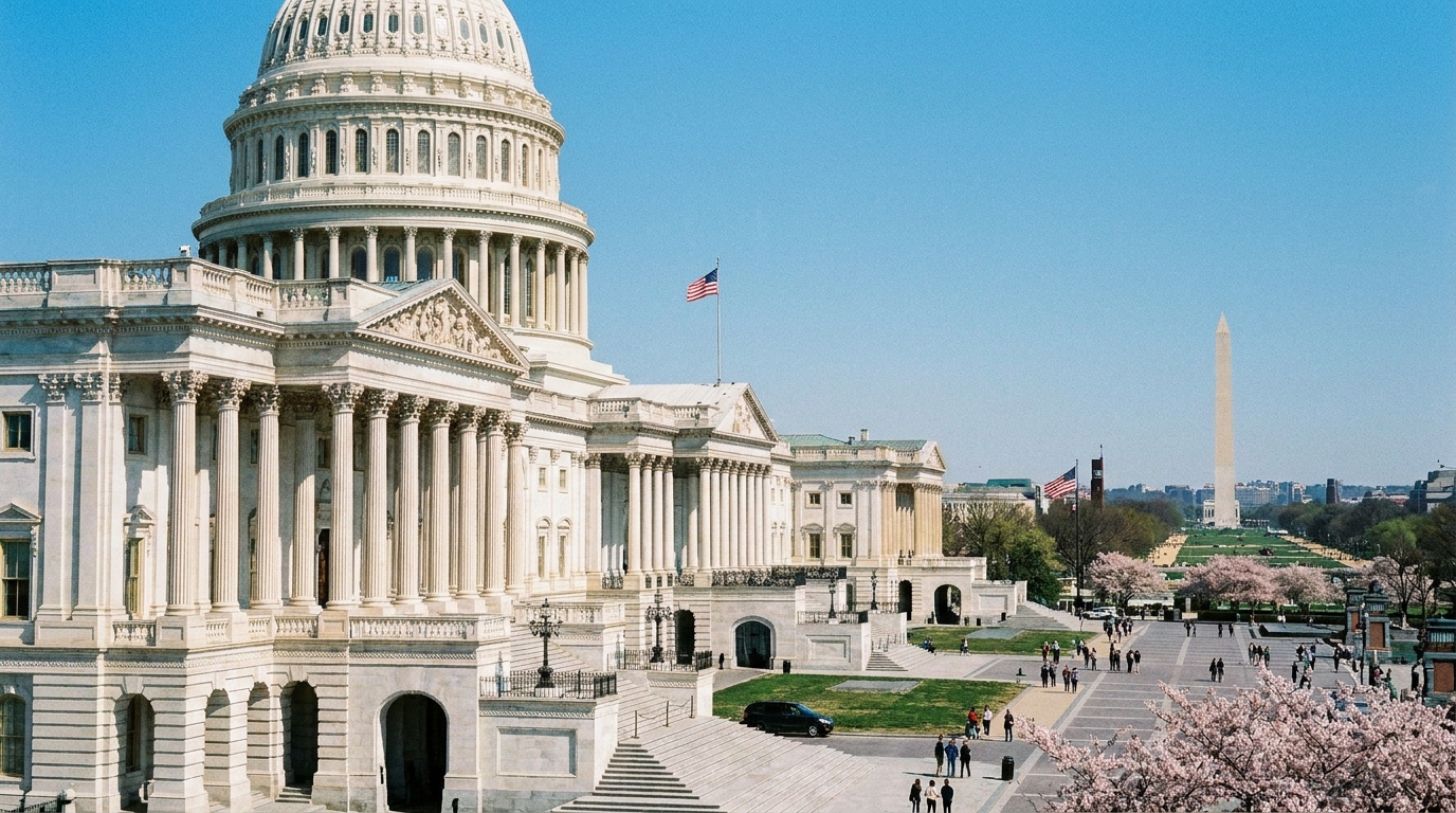 U.S. Capitol building in Washington D.C.